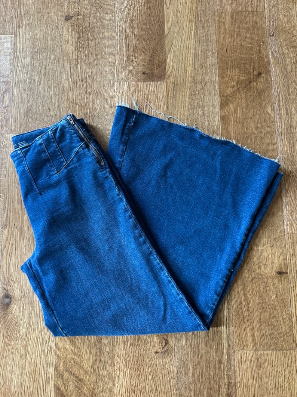 Anthropologie Pilcro Trapeze High Rise Wide Leg Jeans - Picture 13 of 15